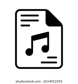 Music sheet symbolizing musical notes, compositions, and creativity.