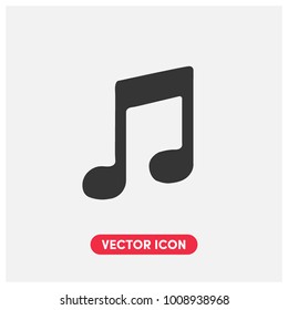 Music Sheet Vector Icon Illustration.Premium Quality.