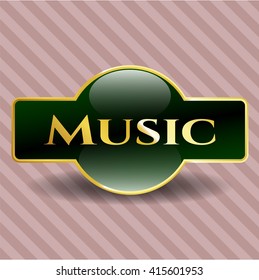 Music shiny emblem