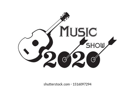 Music Show 2020 Vector Design