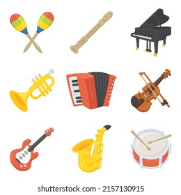 Music Sign Emoji Icon Illustration. Instruments Vector Symbol Emoticon Design Clip Art Sign Comic Style. - Shutterstock ID 2157130915