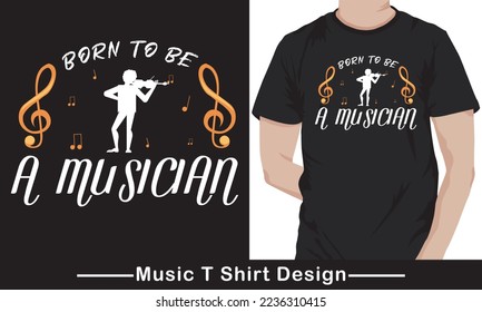 Music and singing typography vector t shirt graphic, Modern musical print for t-shirts and another,