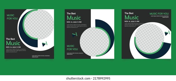 Music Social Media Post Template