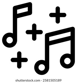 Music Song Icon for Education Learn Study