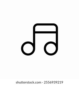 music song icon sign vector