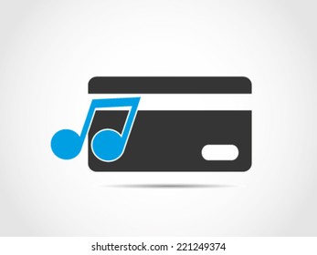 Music Song Purchasing Credit Card
