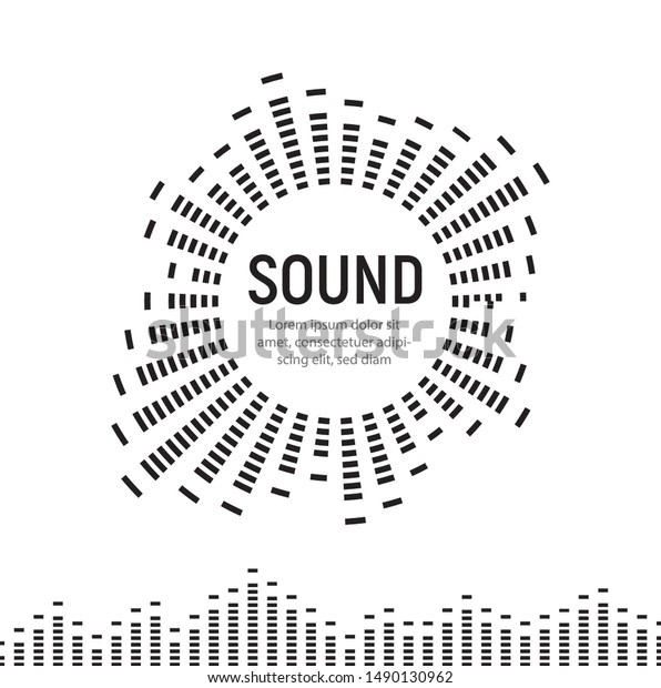 「Music Sound Circle Frame Wave Logo」のベクター画像素材（ロイヤリティフリー） 1490130962