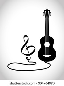 Music and Sound digital design, vector illustration 10 eps graphic