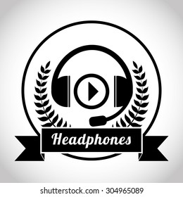 Music and Sound digital design, vector illustration 10 eps graphic
