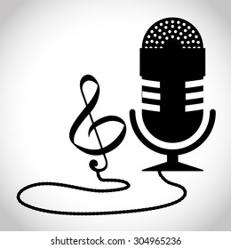 Music and Sound digital design, vector illustration 10 eps graphic