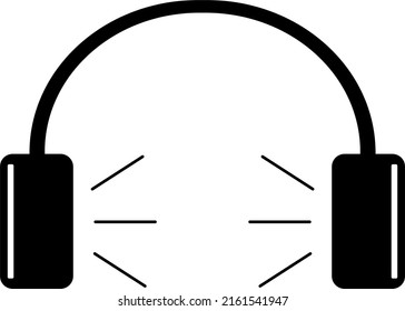 Music sound headphones with player