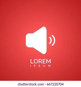 Music sound icon