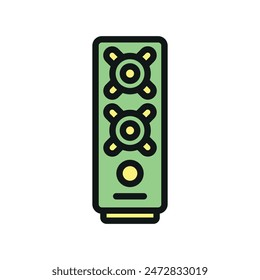 Music sound system icon vector design templates simple and modern