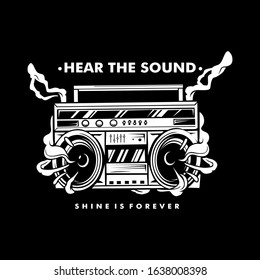 music sound system logo for the template