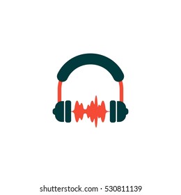 Music Sound Vector Logo Design Element