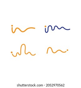 Music soundwave icon vector flat design