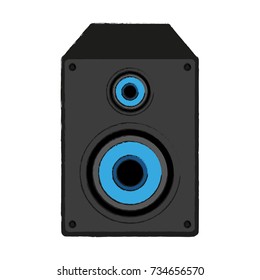 Music speaker with bass