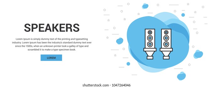 music speaker icon