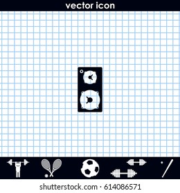 Music speaker icon.