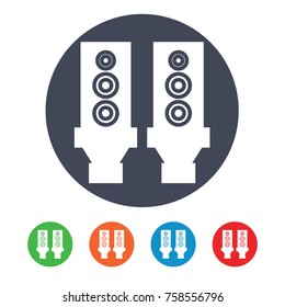 music speaker icon