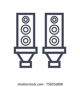 music speaker icon
