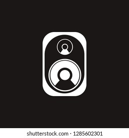 music speaker icon. music speaker vector design. sign design
