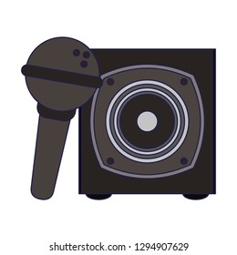 music speaker and microphone