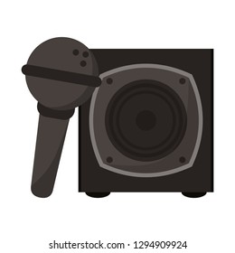 music speaker and microphone
