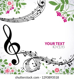 Music. Spring Bright Musical Background