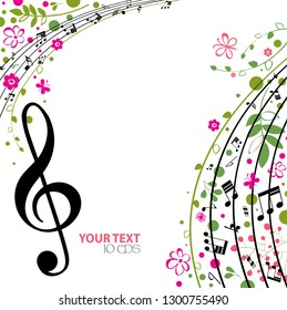 Music. Spring Bright Musical Background