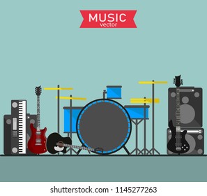 Music Stage vector illustration design