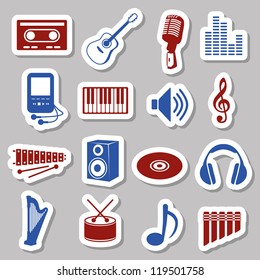 music stickers