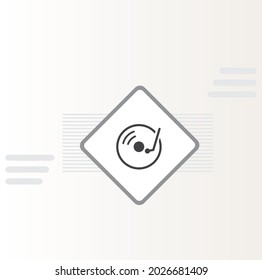 Music Store icon vector design