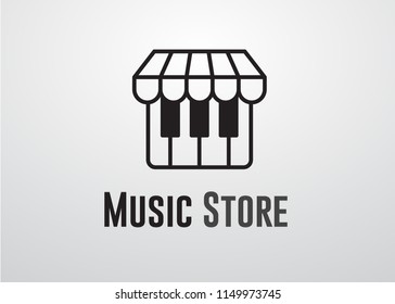 Music store logo