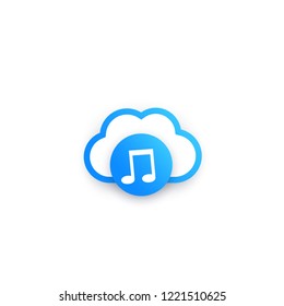 Music Streaming Service Vector Icon