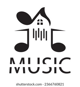music studio logo design vector illustration