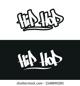Music style. Hand drawn vector lettering. Music lettering sign. Banner, postcard, poster, stickers, tag. Vector illustration.