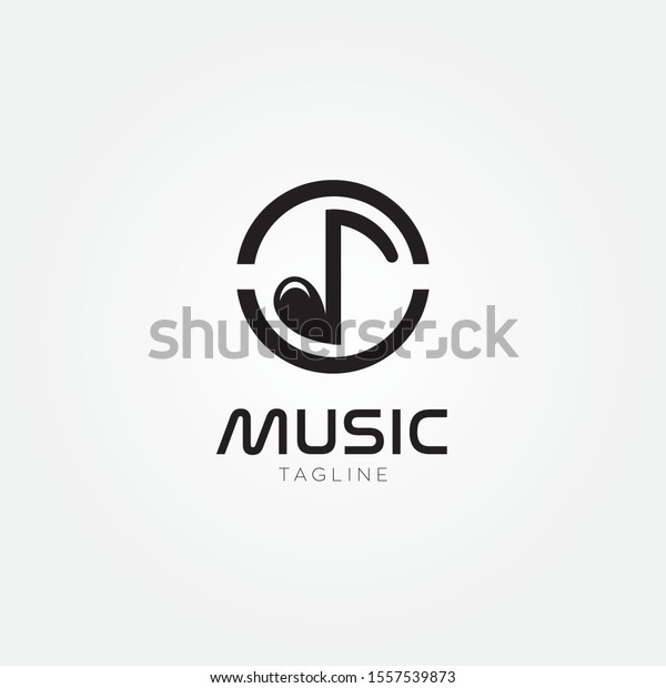 Music Style Icon Logo Vector Illustration Stock Vector (Royalty Free ...