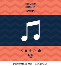 Music symbol icon