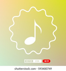  music ,symbol, icon, vector