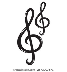 music symbol icon vector design

