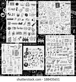 Music symbols and signs