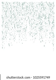 Music Symbols Vector Confetti Flying, Falling. Grayscale Falling Notes, Party, Festival Poster Texture. Melody Background, Music Signs Pattern Decorative Frame. Light Music Symbols Confetti Chaos