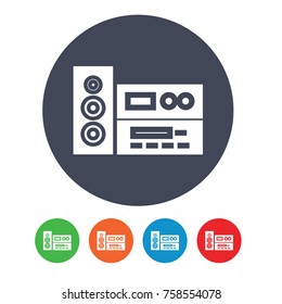 music system icon