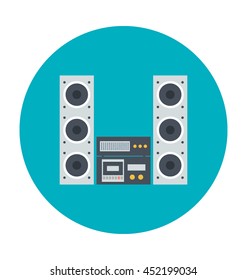 Music System Vector Icon