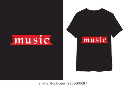 Music t shirt. Vector illustration. Design for print on shirt, poster, banner. Happiness is a cure typography lettering t-shirt design.Vector graphic for t-shirt prints.T Shirt Design Template Vector.
