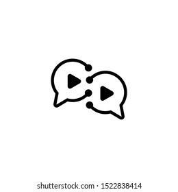 Music Talk Logo Design Template