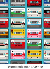 music tape seamless