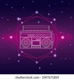 Music and technology concept