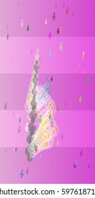 music template texture